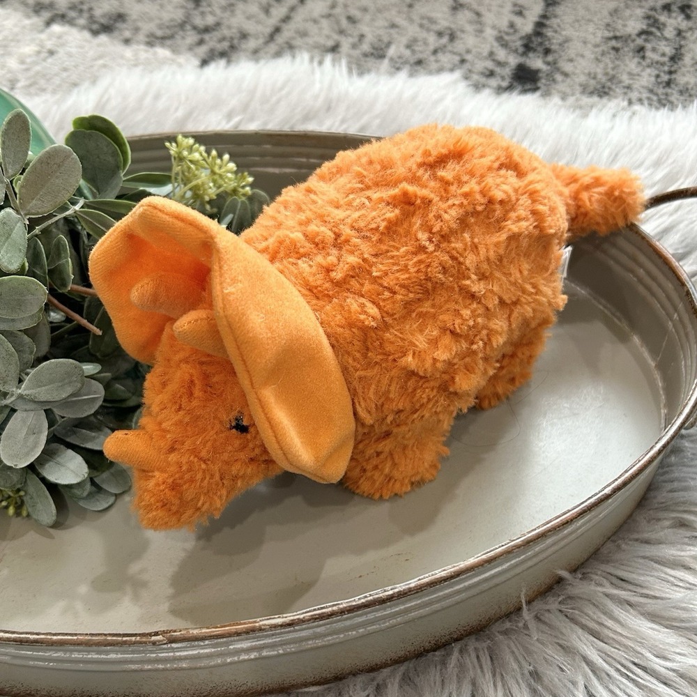 Manhattan Toy Co. Little Jurassics Triceratops Dinosaur Plush Stuffed Animal 10"